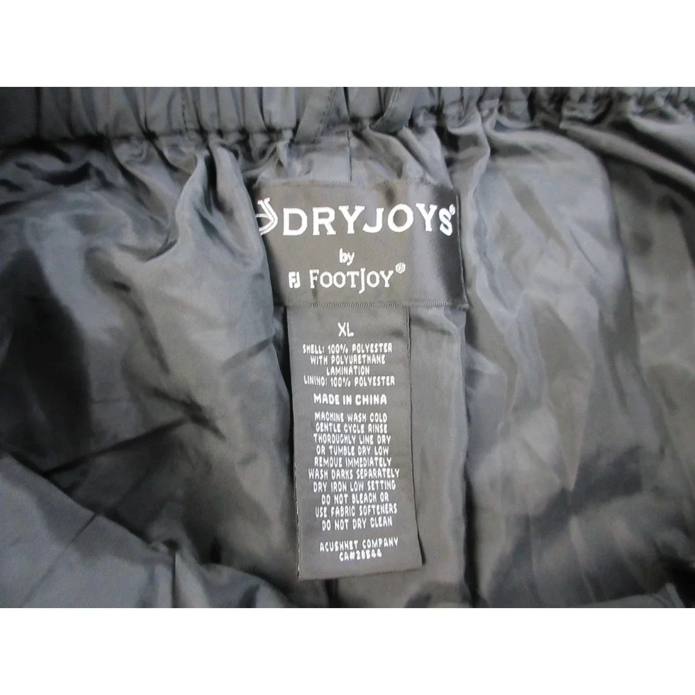 FootJoy DryJoys‎ Pants Mens XL Waterproof Golf Rain Outdoor Polyester